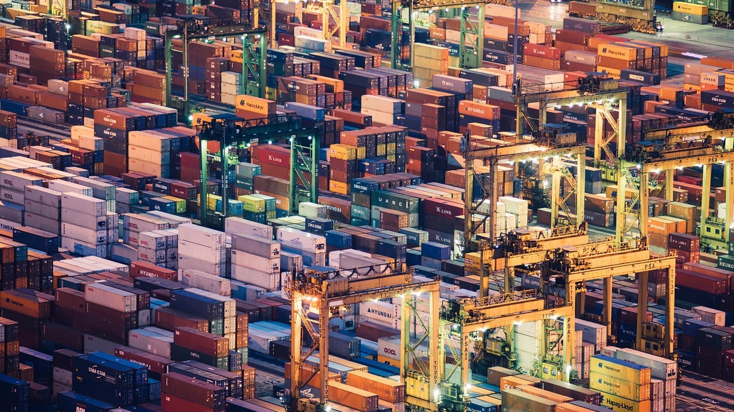 港コンテナの画像